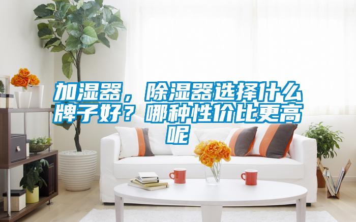 加濕器，除濕器選擇什么牌子好？哪種性?xún)r(jià)比更高呢