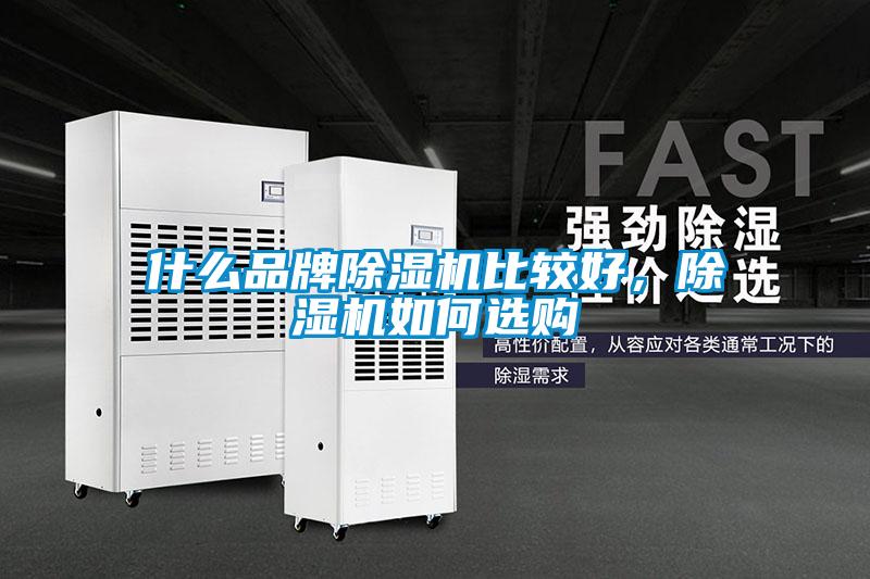 什么品牌除濕機比較好，除濕機如何選購