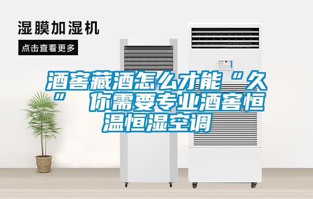 酒窖藏酒怎么才能“久” 你需要專(zhuān)業(yè)酒窖恒溫恒濕空調