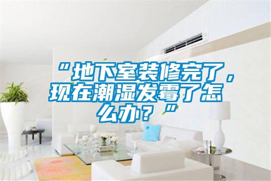 “地下室裝修完了，現在潮濕發(fā)霉了怎么辦？”