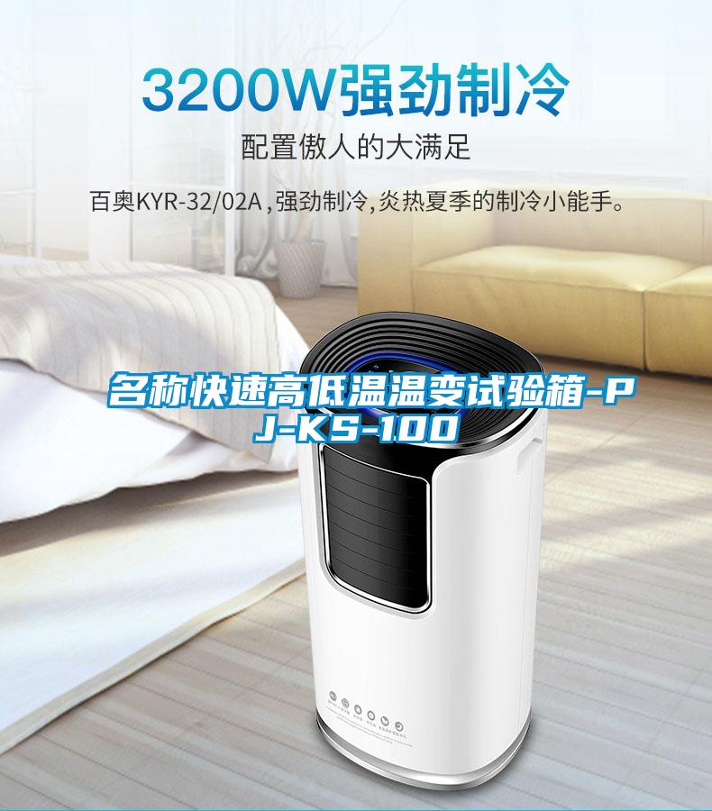 名稱(chēng)快速高低溫溫變試驗箱-PJ-KS-100
