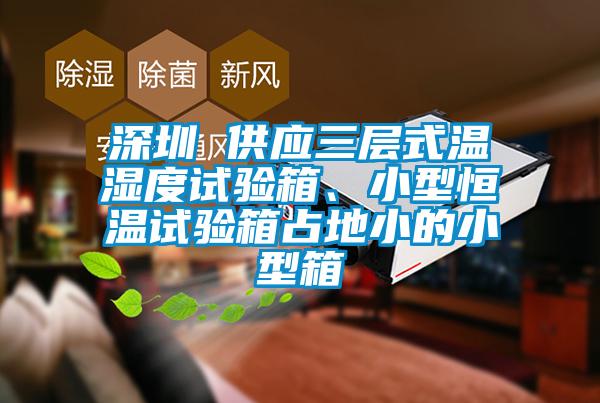 深圳 供應三層式溫濕度試驗箱、小型恒溫試驗箱占地小的小型箱