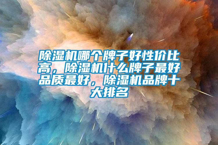 除濕機哪個(gè)牌子好性?xún)r(jià)比高，除濕機什么牌子最好品質(zhì)最好，除濕機品牌十大排名