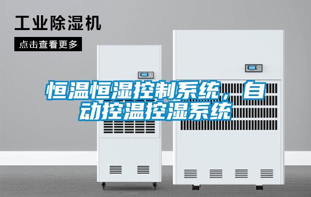 恒溫恒濕控制系統，自動(dòng)控溫控濕系統
