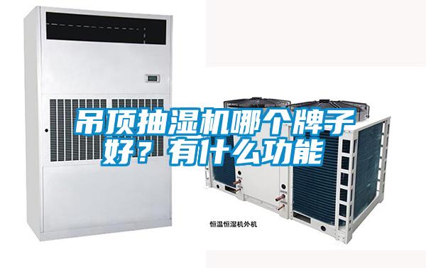吊頂抽濕機哪個(gè)牌子好？有什么功能
