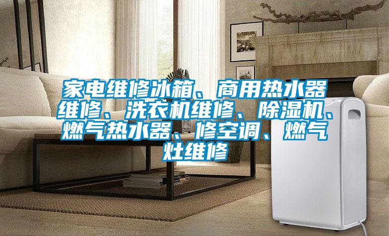 家電維修冰箱、商用熱水器維修、洗衣機維修、除濕機、燃氣熱水器、修空調、燃氣灶維修