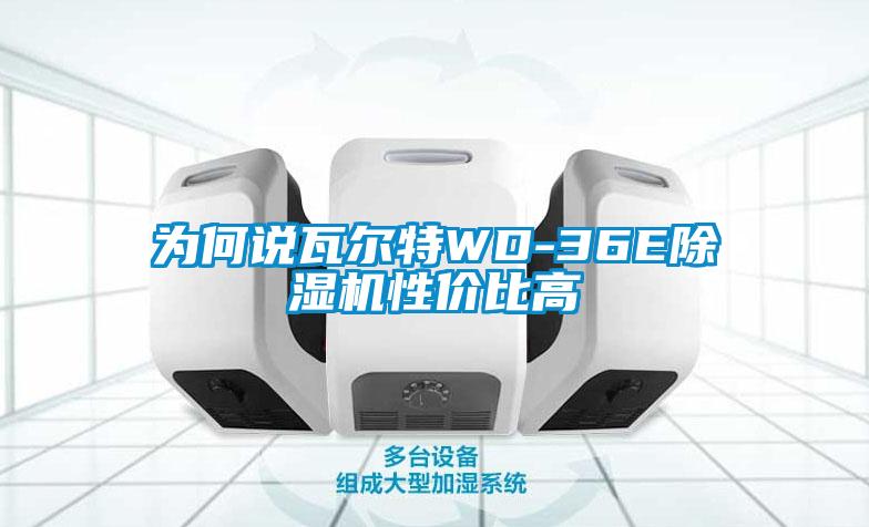 為何說(shuō)瓦爾特WD-36E除濕機性?xún)r(jià)比高