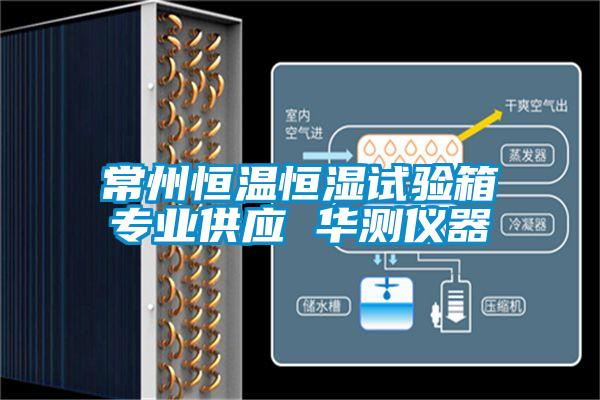 常州恒溫恒濕試驗箱專(zhuān)業(yè)供應 華測儀器
