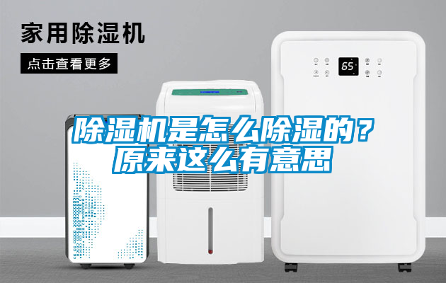 除濕機是怎么除濕的？原來(lái)這么有意思