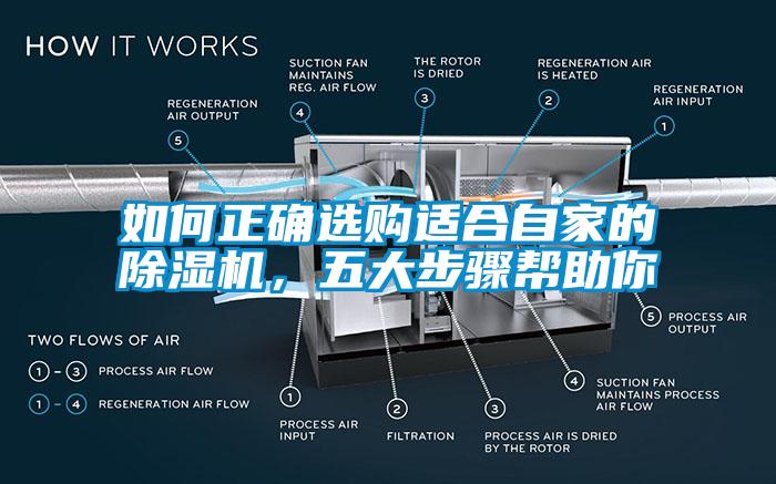 如何正確選購適合自家的除濕機，五大步驟幫助你