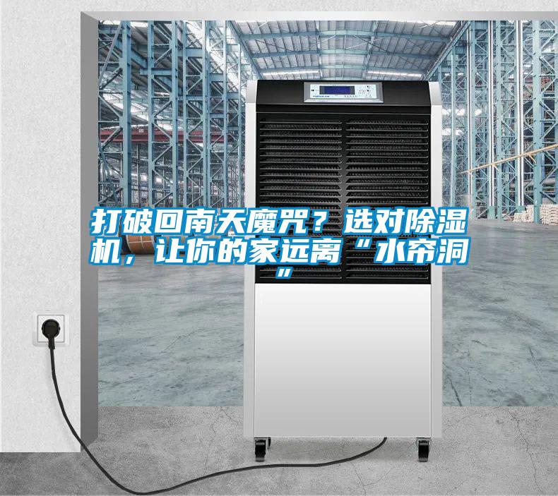 打破回南天魔咒？選對除濕機，讓你的家遠離“水簾洞”