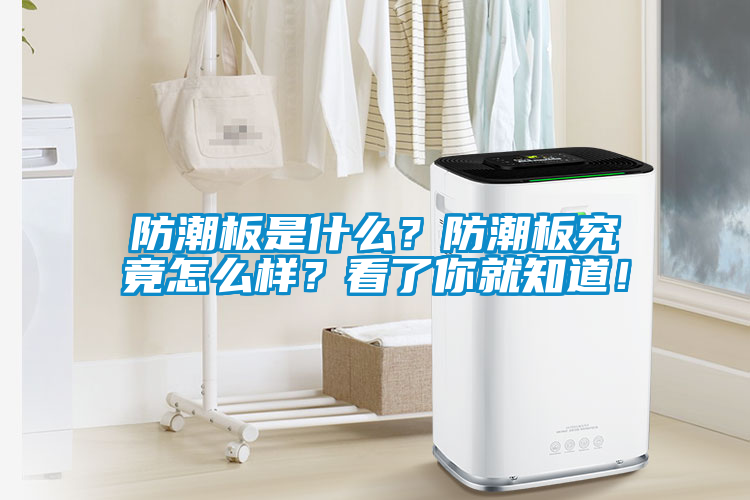 防潮板是什么？防潮板究竟怎么樣？看了你就知道！