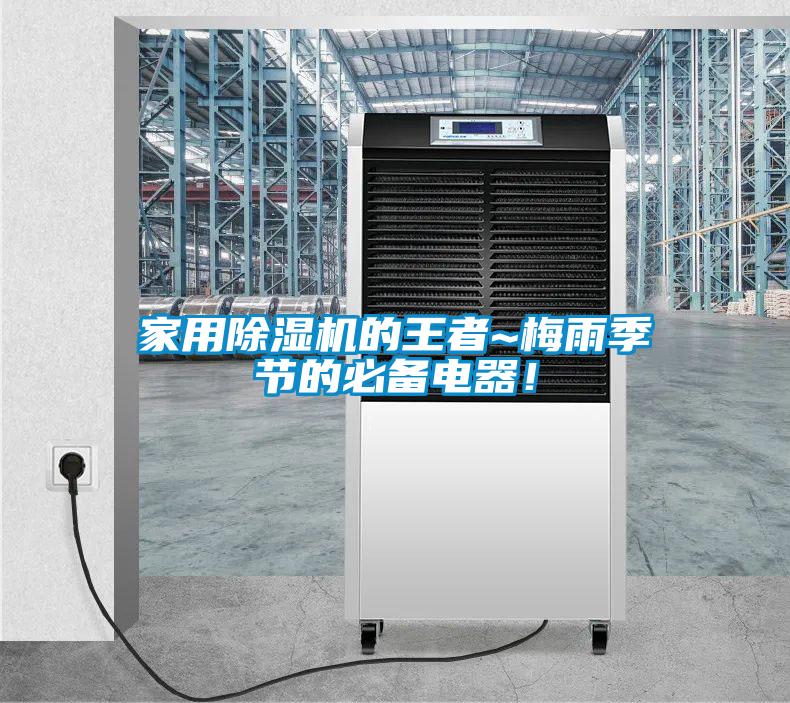 家用除濕機的王者~梅雨季節的必備電器！