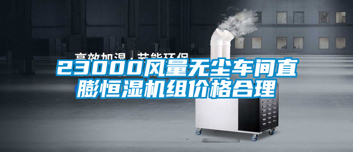 23000風(fēng)量無(wú)塵車(chē)間直膨恒濕機組價(jià)格合理