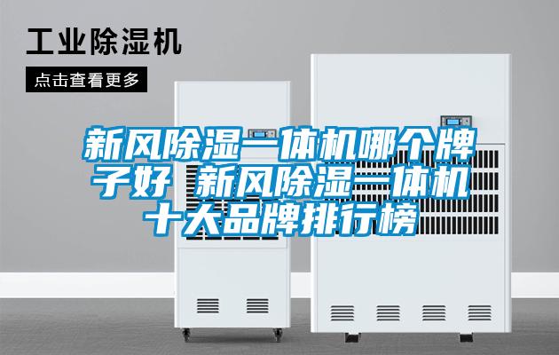 新風(fēng)除濕一體機哪個(gè)牌子好 新風(fēng)除濕一體機十大品牌排行榜