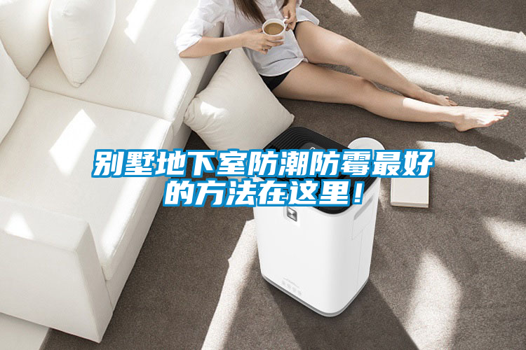 別墅地下室防潮防霉最好的方法在這里！