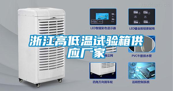 浙江高低溫試驗箱供應廠(chǎng)家