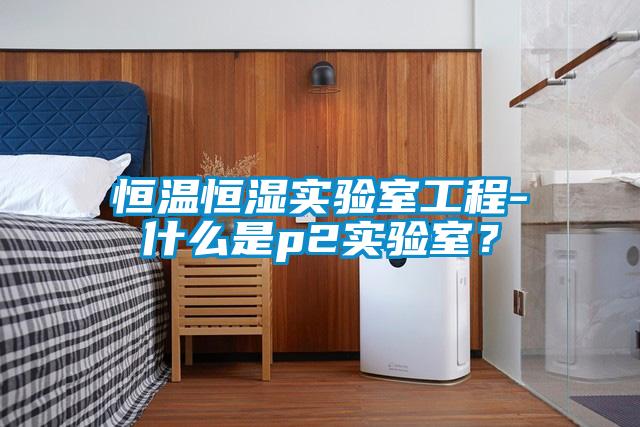 恒溫恒濕實(shí)驗室工程-什么是p2實(shí)驗室？
