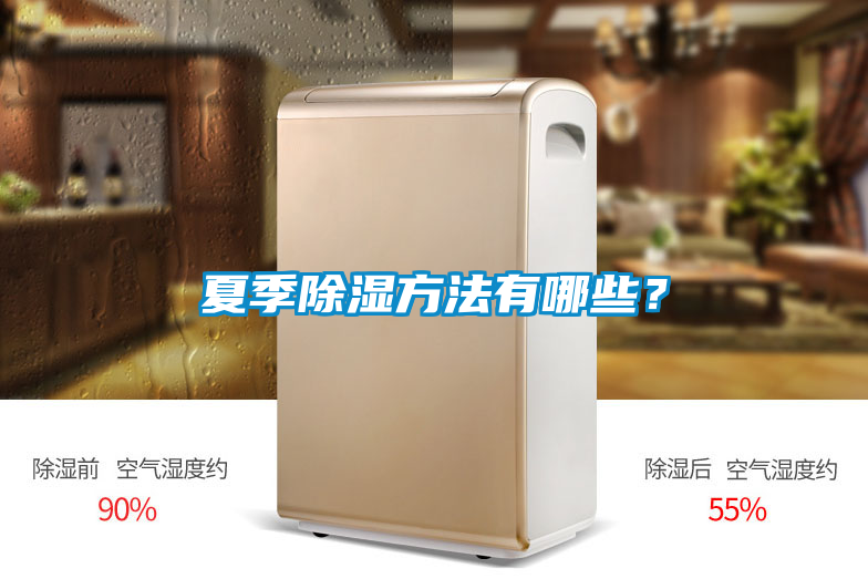 夏季除濕方法有哪些？