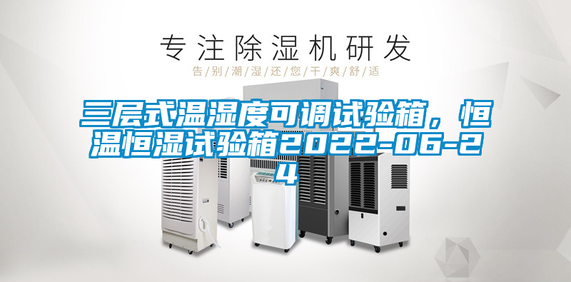 三層式溫濕度可調試驗箱，恒溫恒濕試驗箱2022-06-24