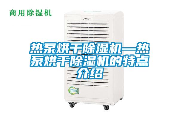 熱泵烘干除濕機—熱泵烘干除濕機的特點(diǎn)介紹