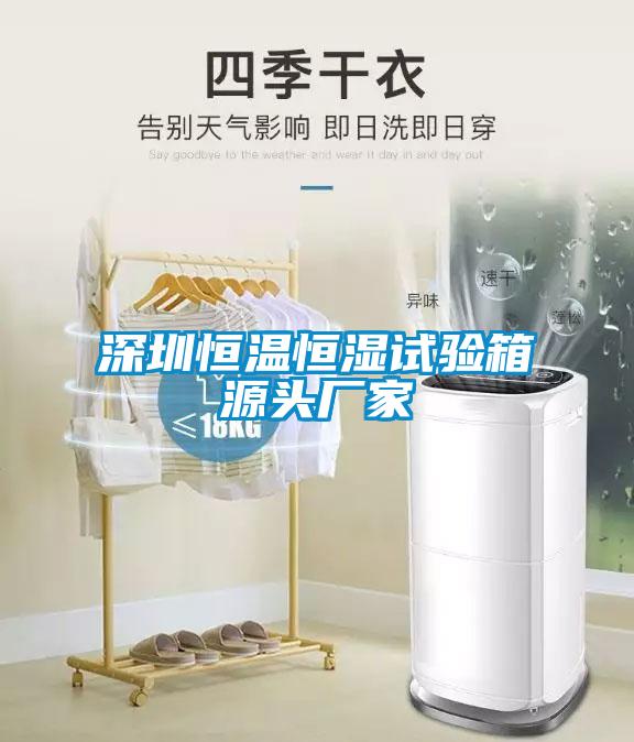 深圳恒溫恒濕試驗箱源頭廠(chǎng)家