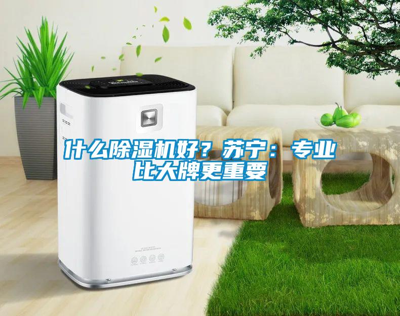 什么除濕機好？蘇寧：專(zhuān)業(yè)比大牌更重要