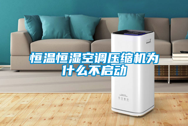 恒溫恒濕空調壓縮機為什么不啟動(dòng)