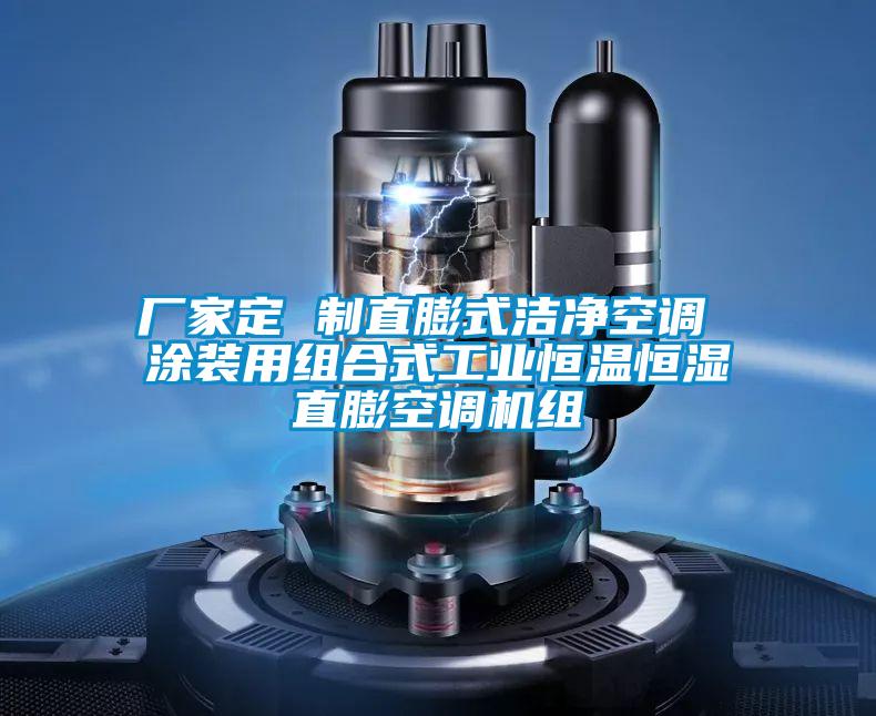 廠(chǎng)家定 制直膨式潔凈空調 涂裝用組合式工業(yè)恒溫恒濕直膨空調機組