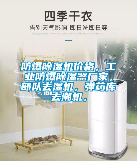 防爆除濕機價(jià)格，工業(yè)防爆除濕器廠(chǎng)家，部隊去濕機，彈藥庫去潮機，
