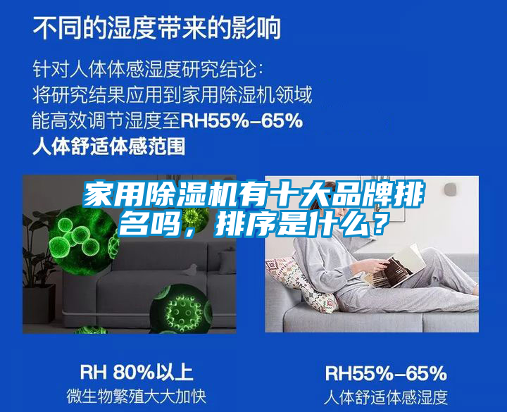 家用除濕機有十大品牌排名嗎，排序是什么？