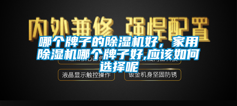 哪個(gè)牌子的除濕機好，家用除濕機哪個(gè)牌子好,應該如何選擇呢