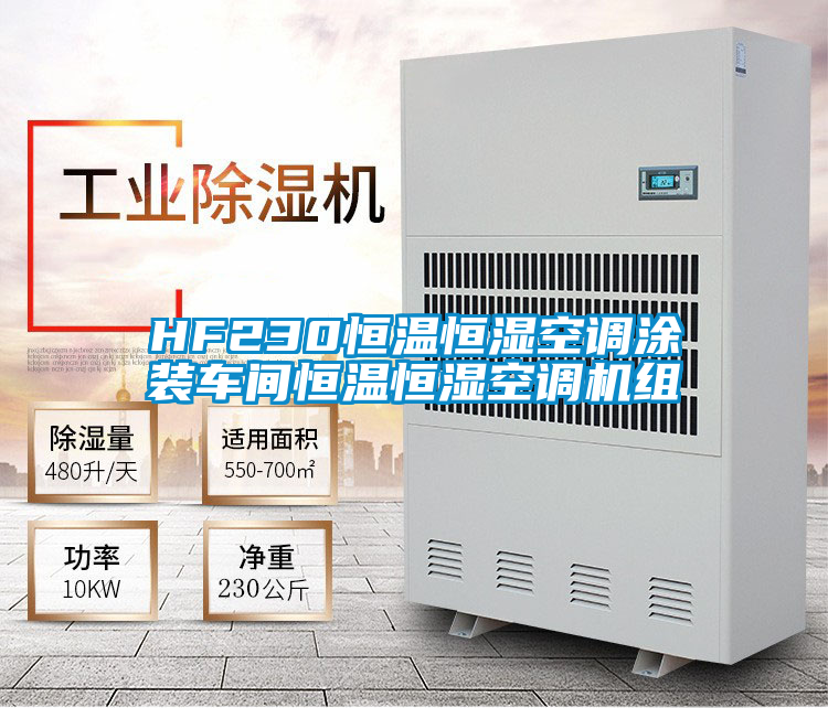HF230恒溫恒濕空調涂裝車(chē)間恒溫恒濕空調機組