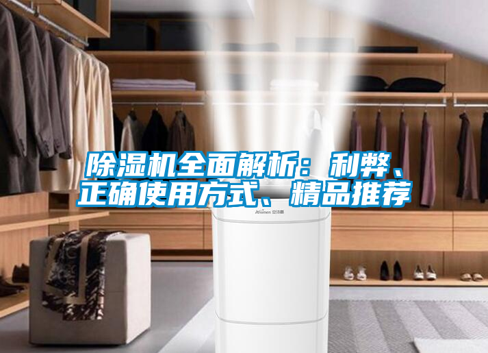 除濕機全面解析：利弊、正確使用方式、精品推薦