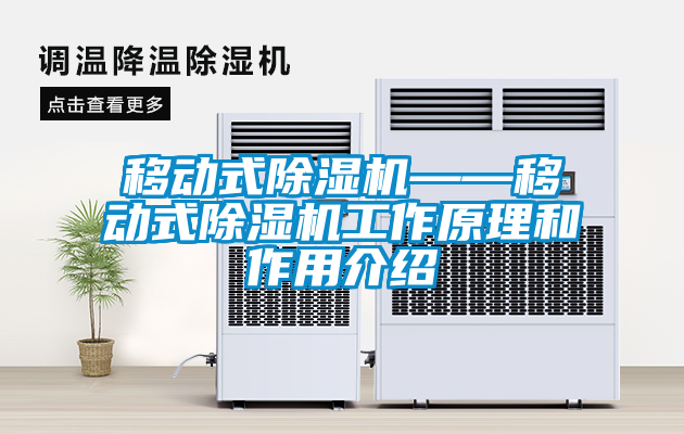 移動(dòng)式除濕機——移動(dòng)式除濕機工作原理和作用介紹