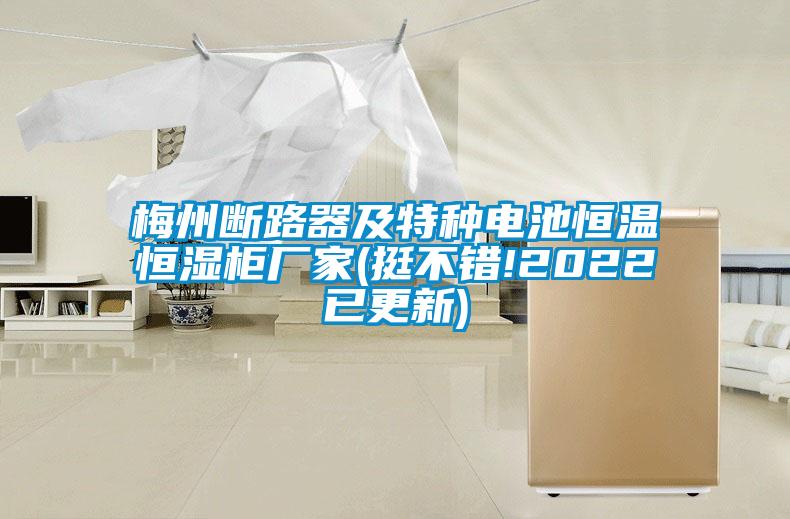 梅州斷路器及特種電池恒溫恒濕柜廠(chǎng)家(挺不錯!2022已更新)