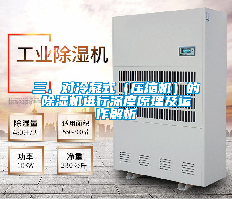 三、對冷凝式（壓縮機）的除濕機進(jìn)行深度原理及運作解析