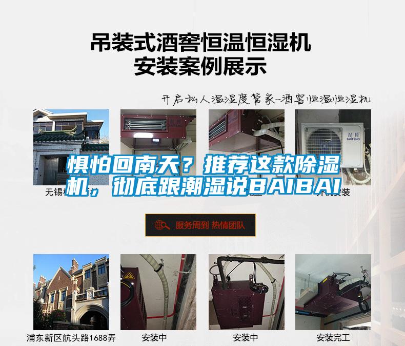 懼怕回南天？推薦這款除濕機，徹底跟潮濕說(shuō)BAIBAI