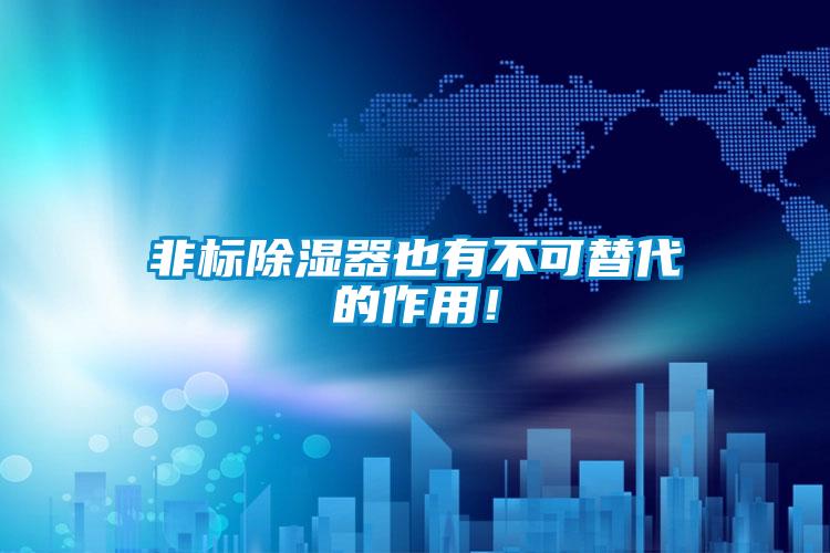 非標除濕器也有不可替代的作用！