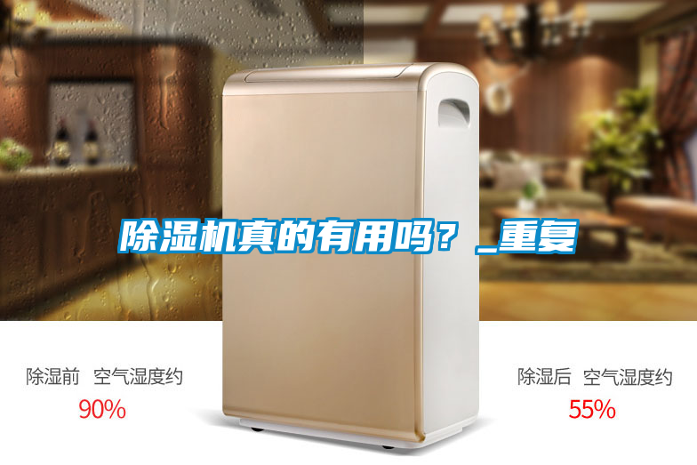 除濕機真的有用嗎？_重復