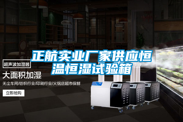 正航實(shí)業(yè)廠(chǎng)家供應恒溫恒濕試驗箱