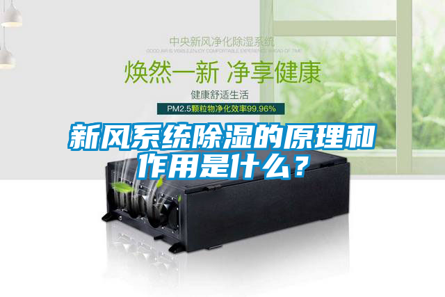 新風(fēng)系統除濕的原理和作用是什么？