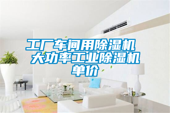 工廠(chǎng)車(chē)間用除濕機 大功率工業(yè)除濕機單價(jià)