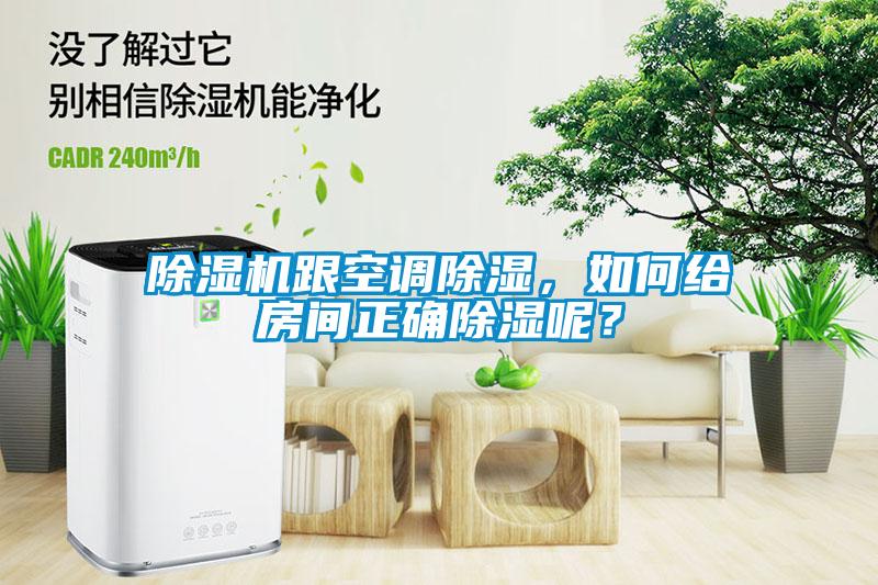 除濕機跟空調除濕，如何給房間正確除濕呢？