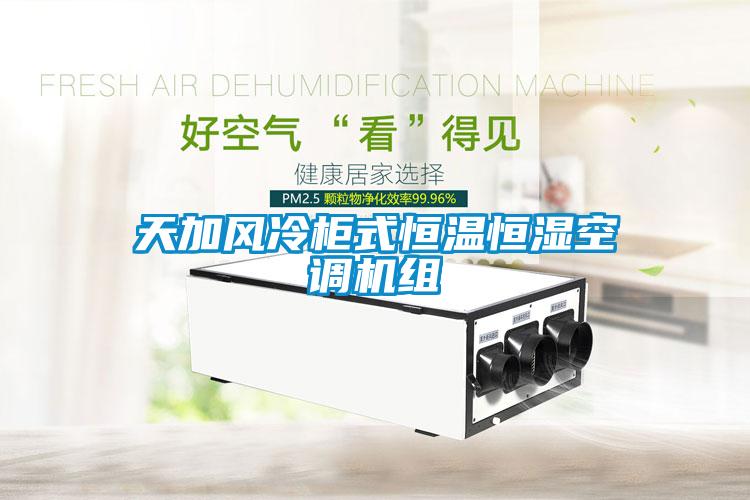 天加風(fēng)冷柜式恒溫恒濕空調機組