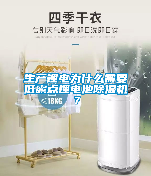 生產(chǎn)鋰電為什么需要低露點(diǎn)鋰電池除濕機？