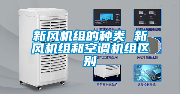 新風(fēng)機組的種類(lèi) 新風(fēng)機組和空調機組區別