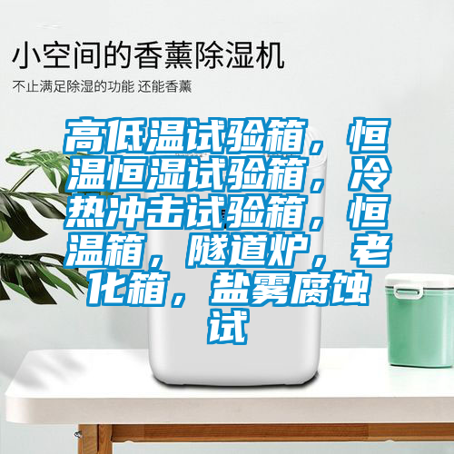 高低溫試驗箱，恒溫恒濕試驗箱，冷熱沖擊試驗箱，恒溫箱，隧道爐，老化箱，鹽霧腐蝕試