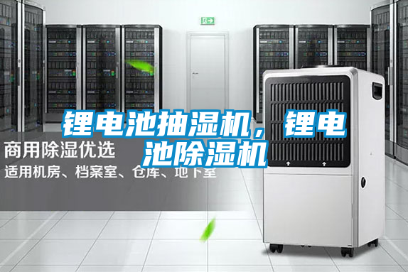 鋰電池抽濕機，鋰電池除濕機