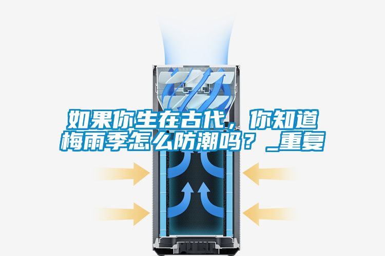 如果你生在古代，你知道梅雨季怎么防潮嗎？_重復